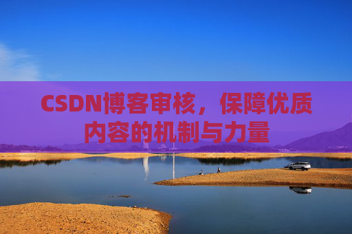 CSDN博客审核，保障优质内容的机制与力量